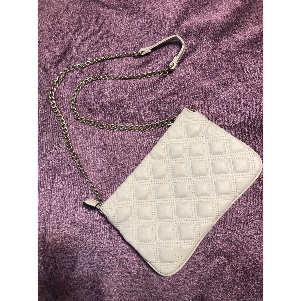 Forever21 Faux Leather Quilted Crossbody Bag